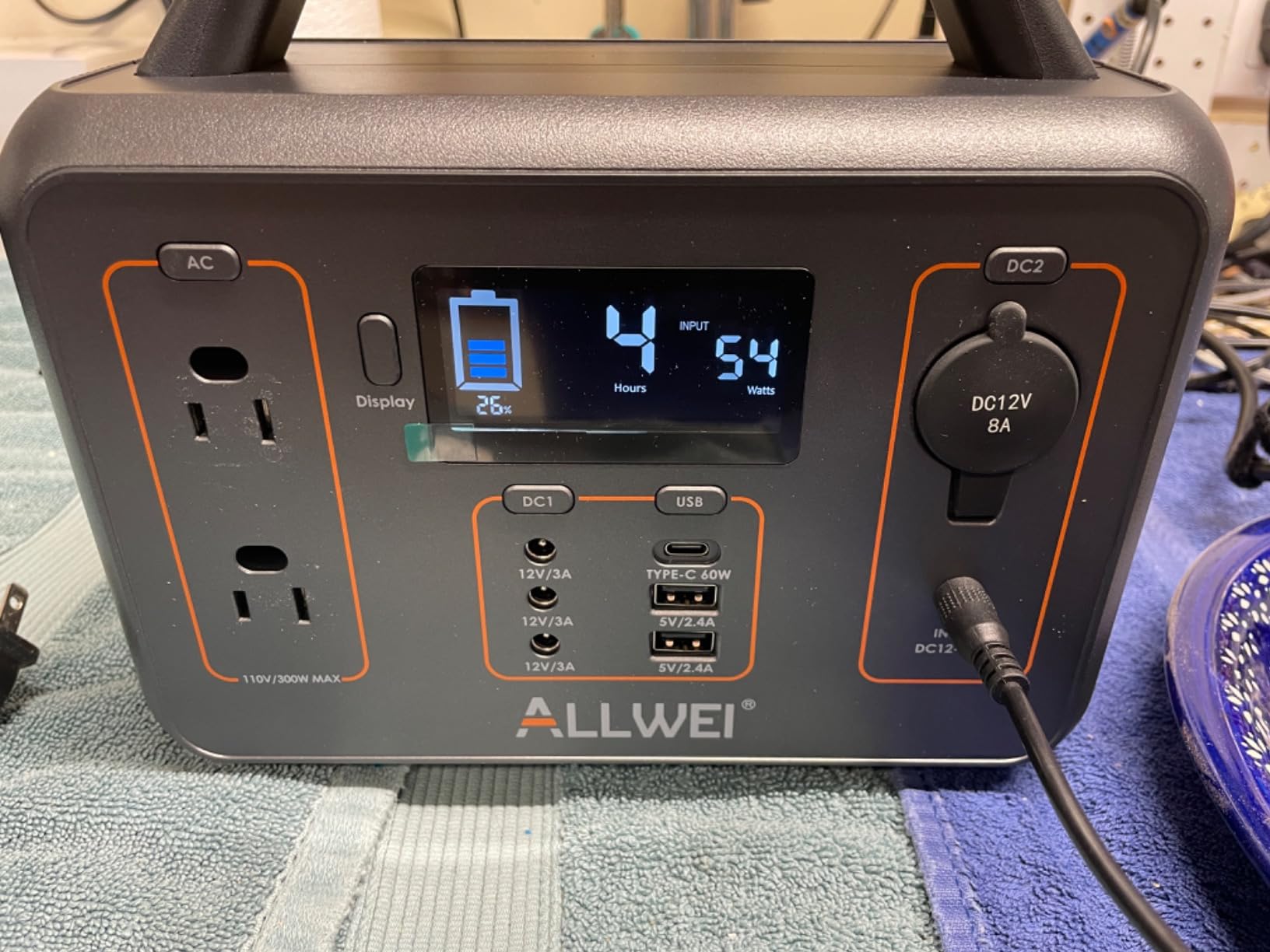 ALLWEI Power Station 2400W (Peak 4800W), 2048Wh LiFePO4 Solar Generator | Expandable to 10.24kWh, Q/N/S AC Charging, 3600W Super Power Mode, ATS, UPS, Backup Battery for Camping Outdoor Home Emergency customer photo 2