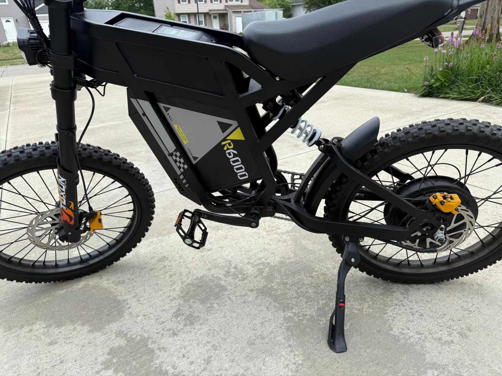 COSWHEEL R6000 Electric Dirt Bike, 7000W Peak Motor Electric Motorcycle | 55MPH, 60V 30Ah Battery, 17