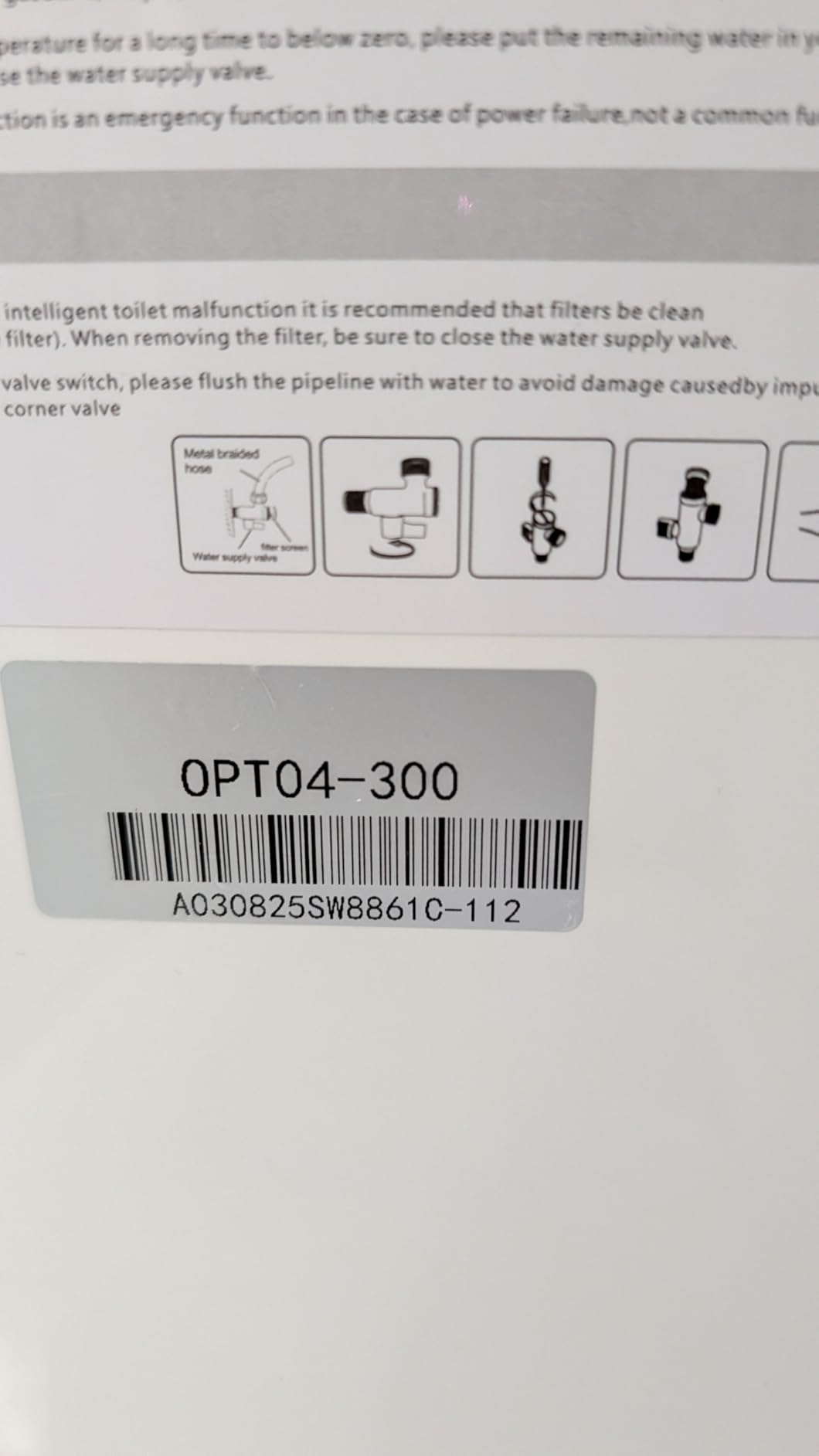 Smart Toilet with Bidet Built in, Dual Flush, Foam Shield, Manual Lid customer photo 1