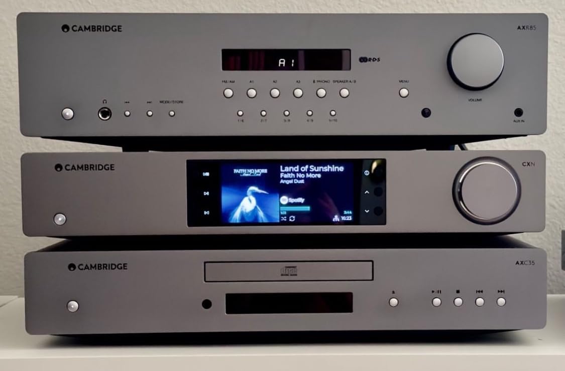 Cambridge Audio CXN100 SE - High-Resolution Wi-Fi Network Audio Player & Streamer with StreamMagic Gen 4, Chromecast Built-in, AirPlay 2, HDMI eARC, Bluetooth aptX HD, SABRE Reference DAC - Lunar Grey customer photo 1