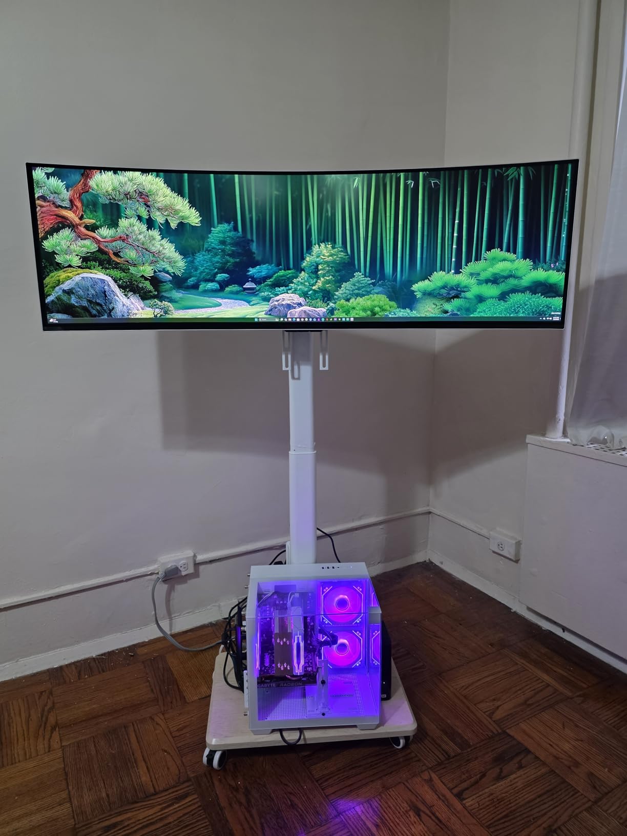 Gaming PC Desktop Computer, GeForce RTX 3050 8GB GDDR6, Ryzen 7 4700LE, 16GB DDR4 RAM, 512GB NVMe SSD, WiFi 6 Prebuilt Tower for Gaming, Streaming, Content Creation, Home Office & Students customer photo 2