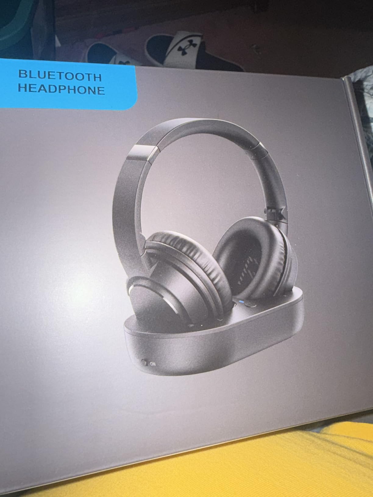 Wireless Headphones for TV, TV Headphones Wireless for Seniors with Easy Setup, Compatible with Most TVs, Charging Base, 65H Playtime, Low Latency Audio, TV Headset, Ideal for Dad, Mom customer photo 1