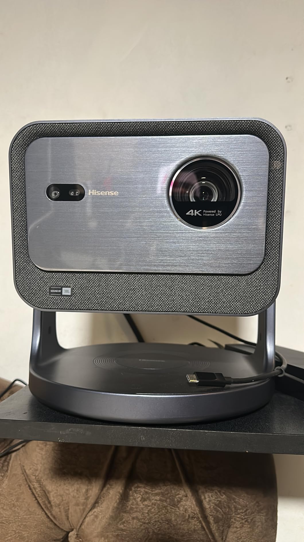 Hisense C3 Triple Color RGB Smart Laser Projector, 2500 ANSI Lumens, 65