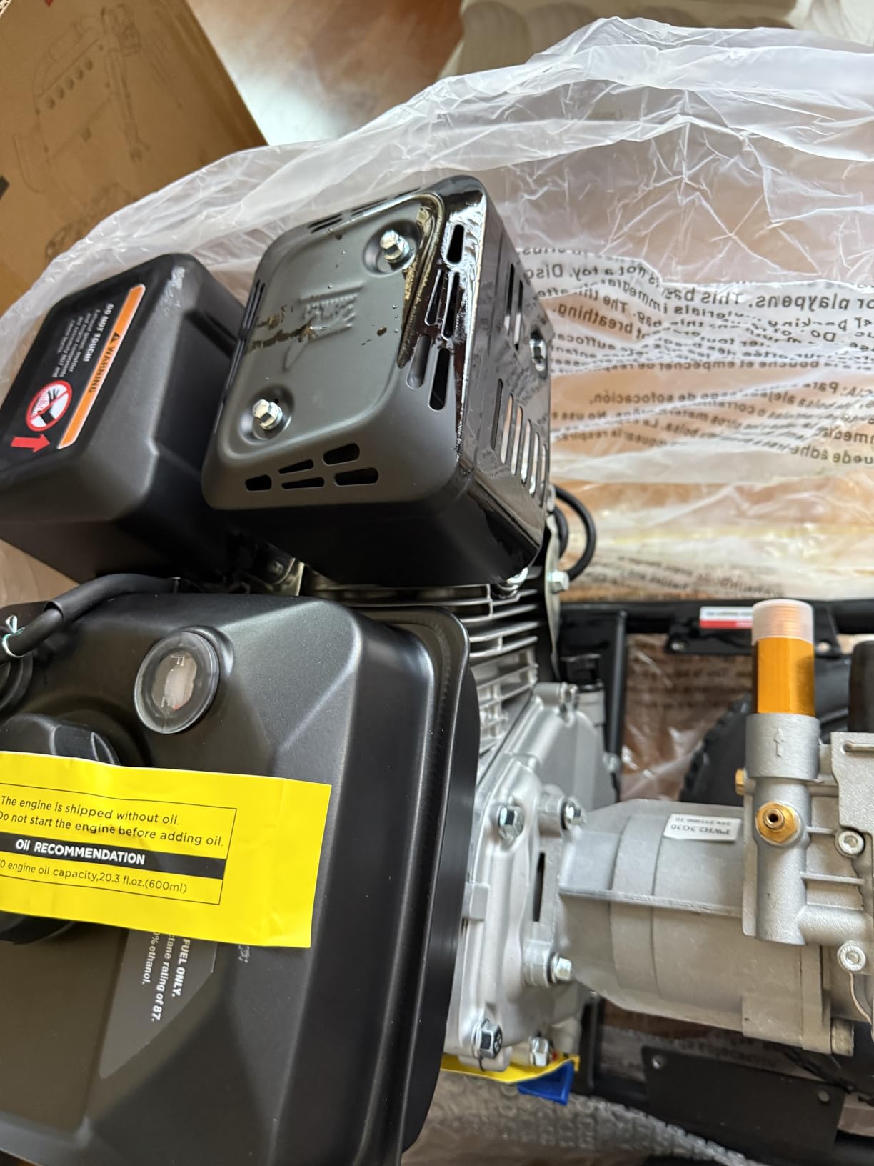 BILTHARD 3500 PSI Gas Pressure Washer, 2.6 GPM Heavy Duty Power Washer with 212cc 4 Cycle Engine customer photo 1