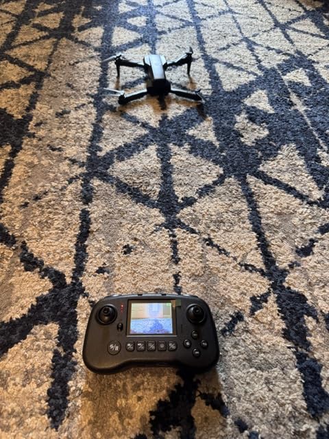 TD12Pro Drone with 1080P Camera for Adults Kids, Mini Drone with LCD Screen Remote, Foldable Remote Control Quadcopter, One Key Start, Easy to fly, Toy for Kids Adult Beginners customer photo 1
