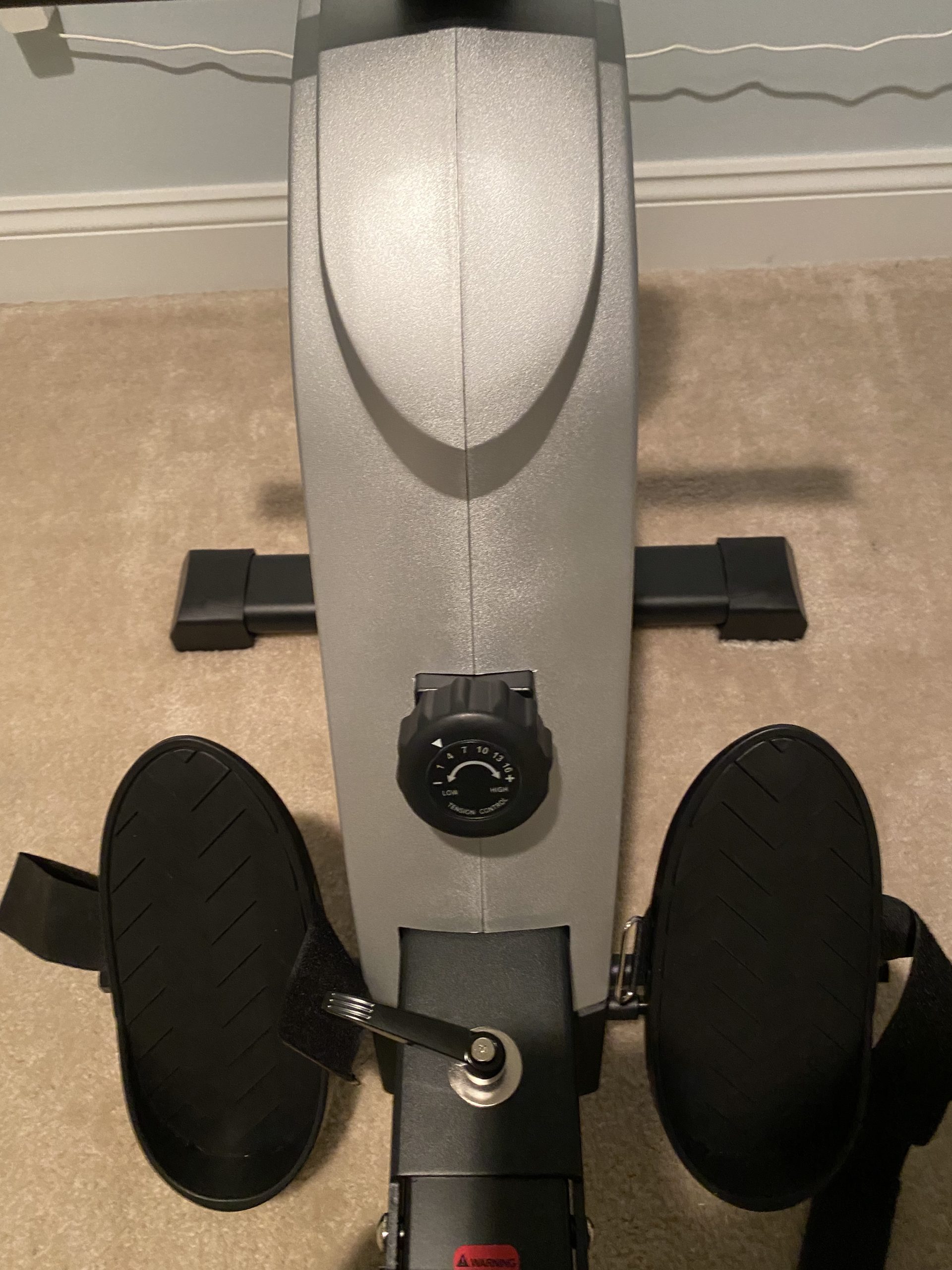 pooboo Rowing Machines for Home, Dual Wind & Magnetic Resistance, Foldable Row Machine 400 LB Weight Capacity, 14 Levels Resistance Quiet Rowers for at Home Exercise, App Supported customer photo 2