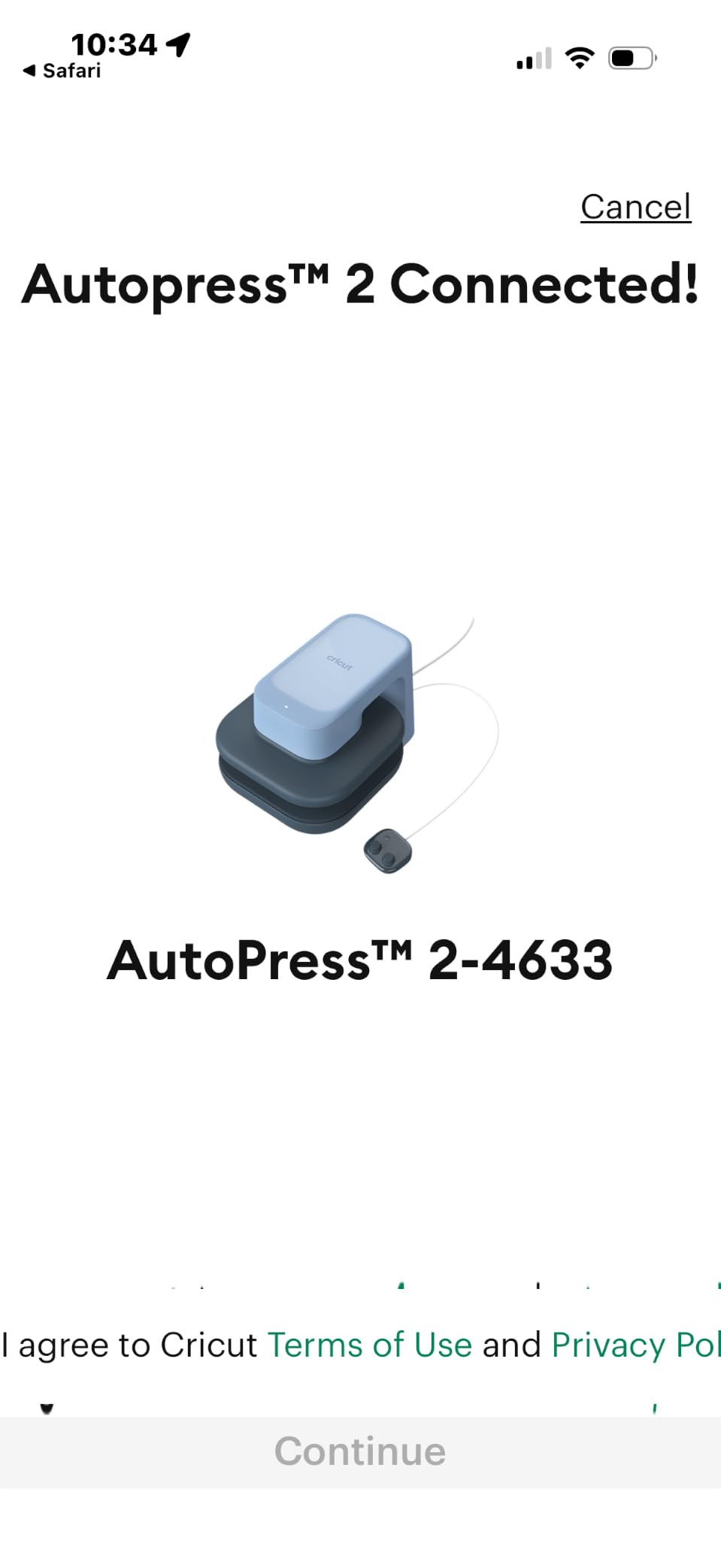 Cricut AutoPress™ 2 15x15 Heat Press Machine for T Shirts & More | Adjustable Pressure & Heat for Professional Results - For Heat Transfer Vinyl (HTV), Sublimation, & DTF - Heat Guide customer photo 2