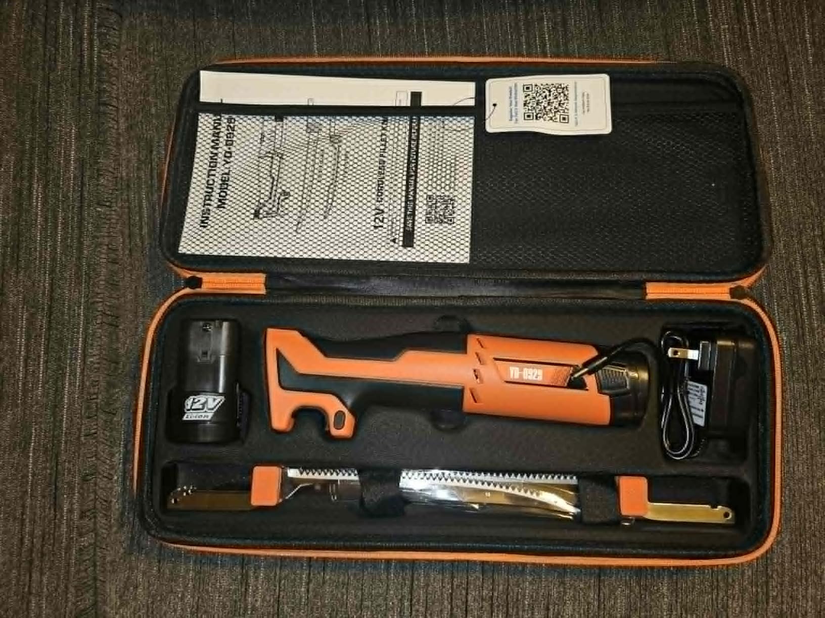 12V Cordless Electric Fillet Knife, 8