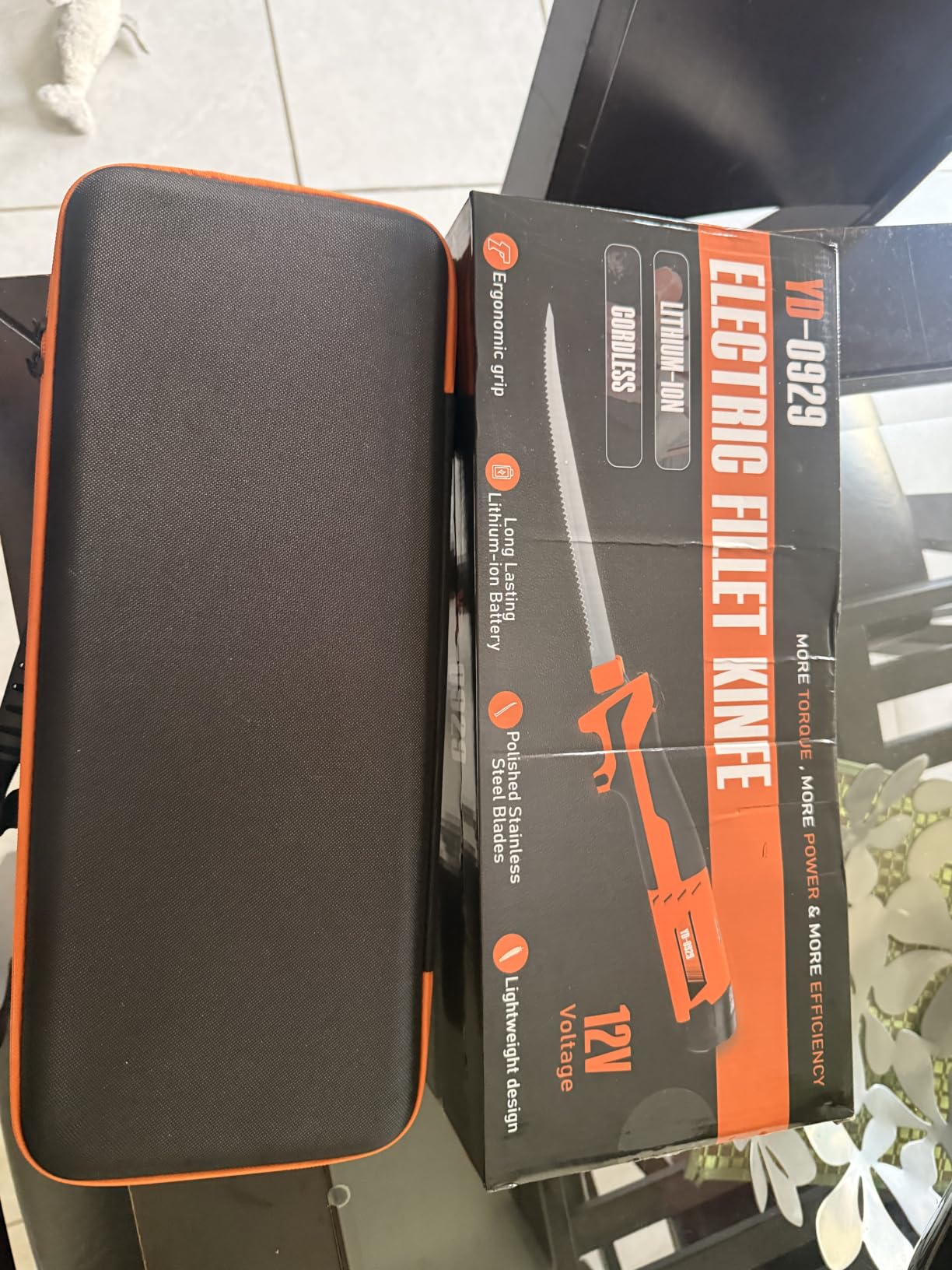 12V Cordless Electric Fillet Knife, 8