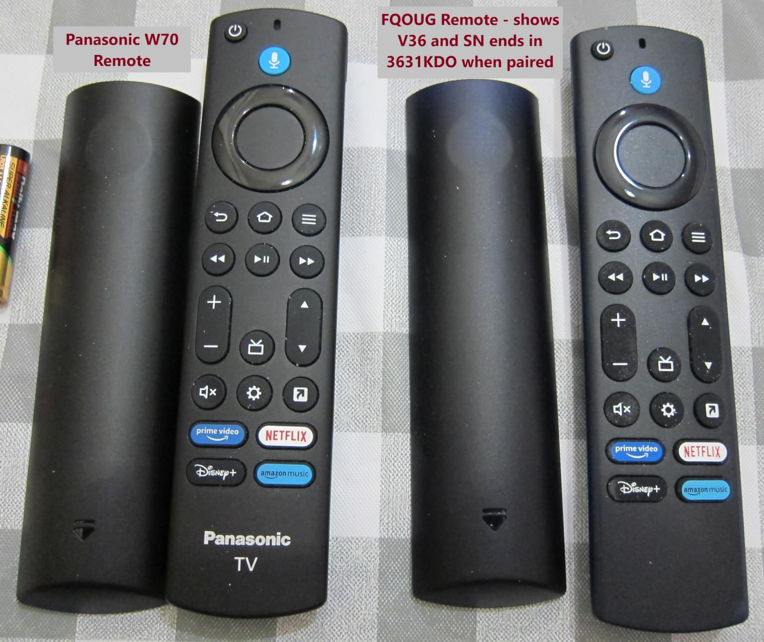 Replacement Remote Control for Panasonic Z95 / Z8 / Z85 / W95 / W70 Series OLED 4K Ultra HD Smart TV, Support Voice, Easy to Pair customer photo 2