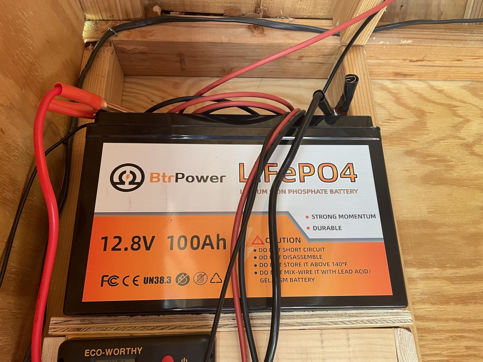 Compact 24V 140Ah Lithium LiFePO4 Battery, Built-in 100A BMS | 3584Wh Energy, 2560W Power Output, Up to 15000 Cycles, Perfect for Trolling Motors, Marine, RV, Boat, Solar Off-Grid customer photo 2