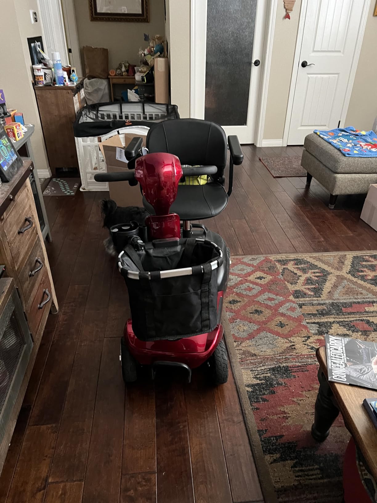 Light Weight Mobility Scooters for Seniors/Adults, Foldable Mobility Scooter | FSA Eligible, Airline-Approved, Dual Battery, Only 31.7 LBS, 20 Inch Turning Radius, for Indoors & Outdoors, Tail Light, GPS customer photo 2