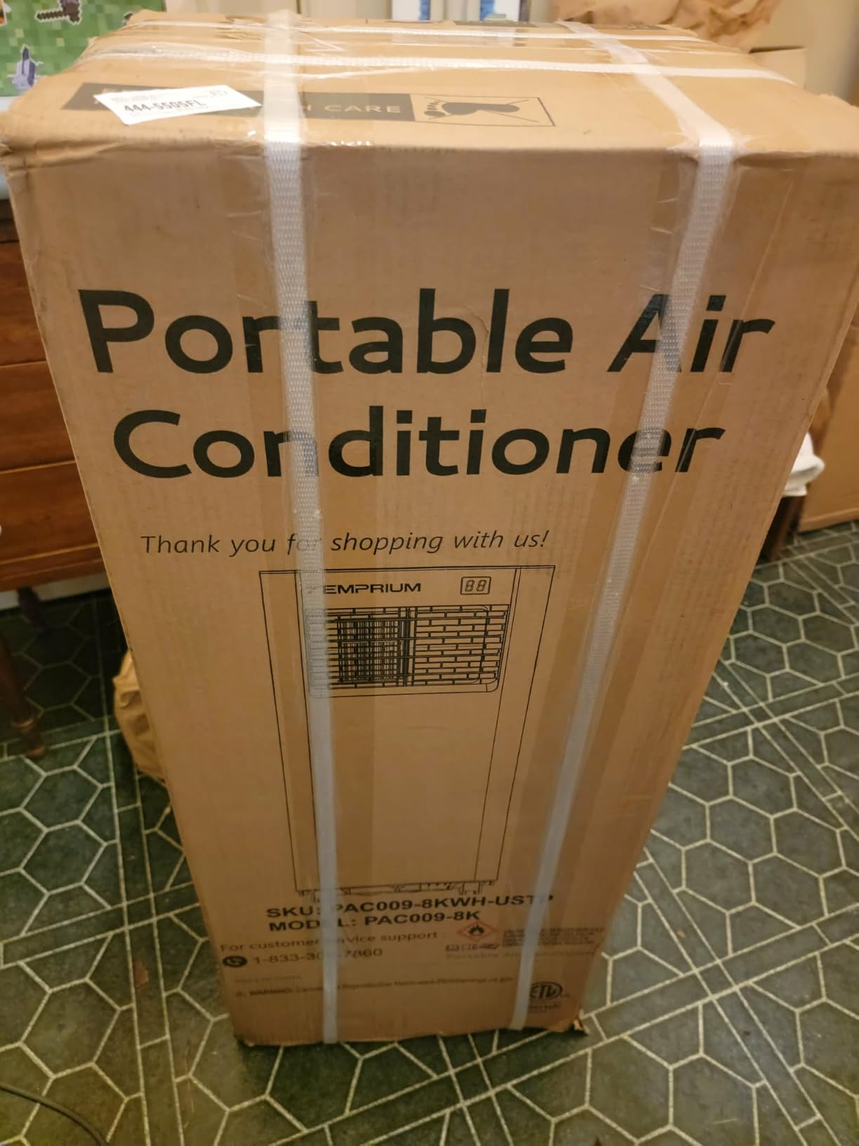 16,000 BTU Inverter Dual Hose Portable Air Conditioner for Rooms | 40 dB Operation and WiFi, App and Voice Control Support Convenient Everyday Use customer photo 1