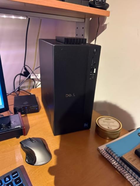 Dell Tower Desktop, NVIDIA RTX 5060, Intel Ultra 7 265F, 32GB DDR5, 1TB SSD | 8B GDDR7 GPU, 20 Core CPU, DDR5 5600MT/s, Wi-Fi 6, Bluetooth 5.4, SD Card Reader, Windows 11 Pro, Wired Keyboard & Mouse customer photo 1