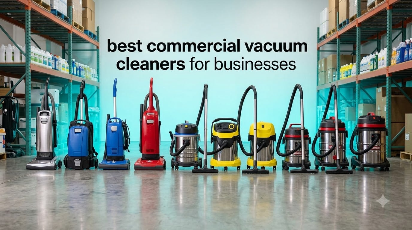 best commercial vacuum cleaners for businesses
