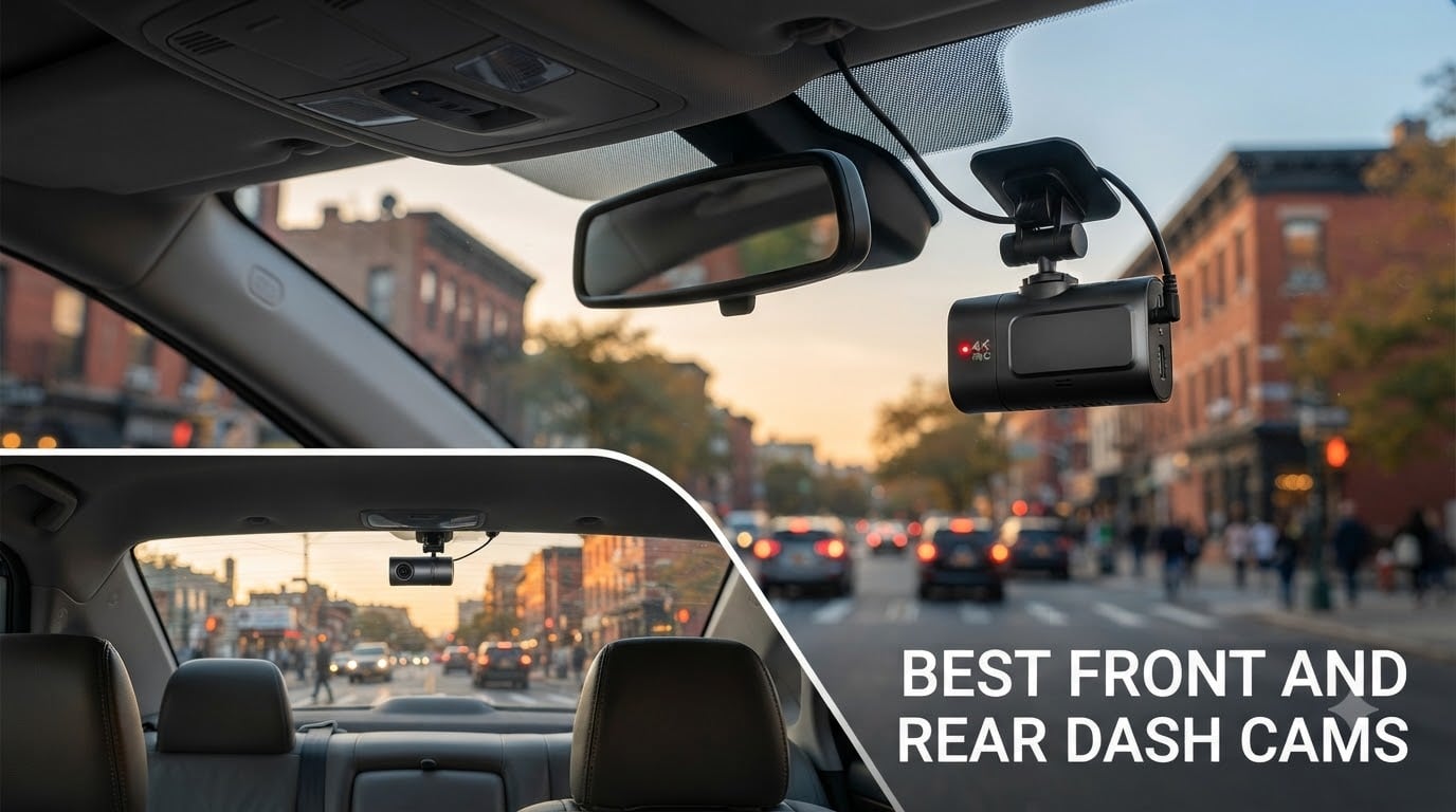 best front and rear dash cams