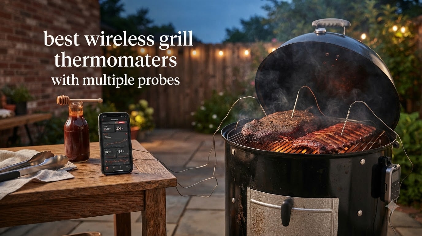 best wireless grill thermometers with multiple probes