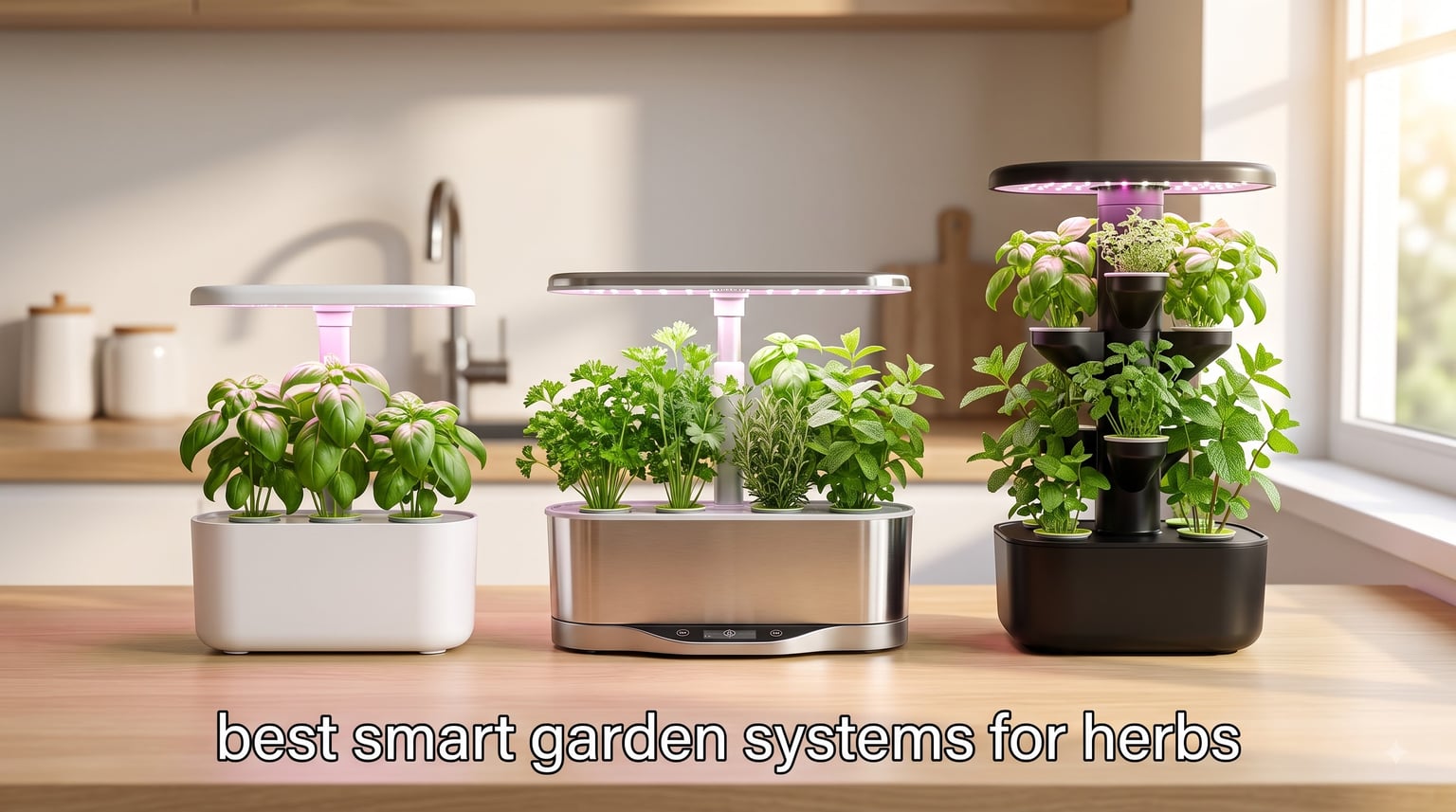 best smart garden systems for herbs