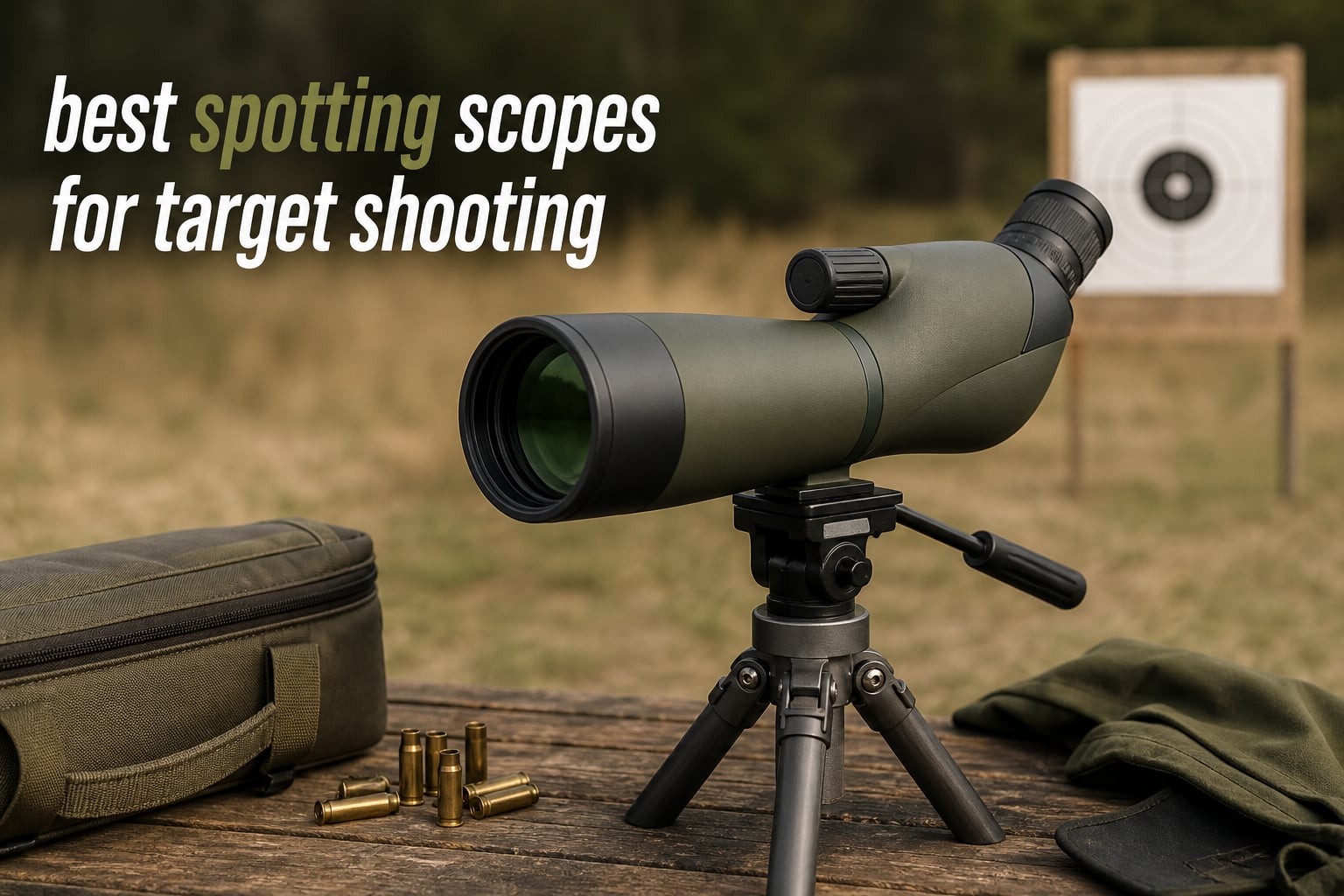 best spotting scopes for target shooting