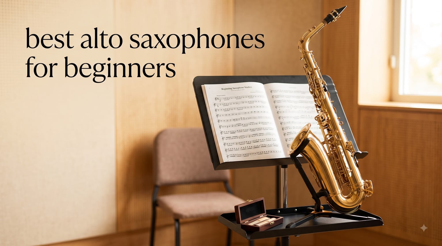 best alto saxophones for beginners
