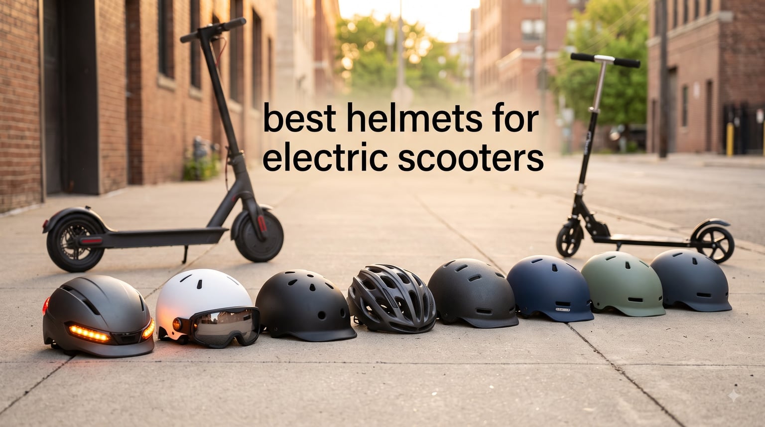 best helmets for electric scooters