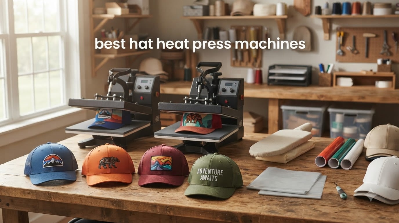 best hat heat press machines