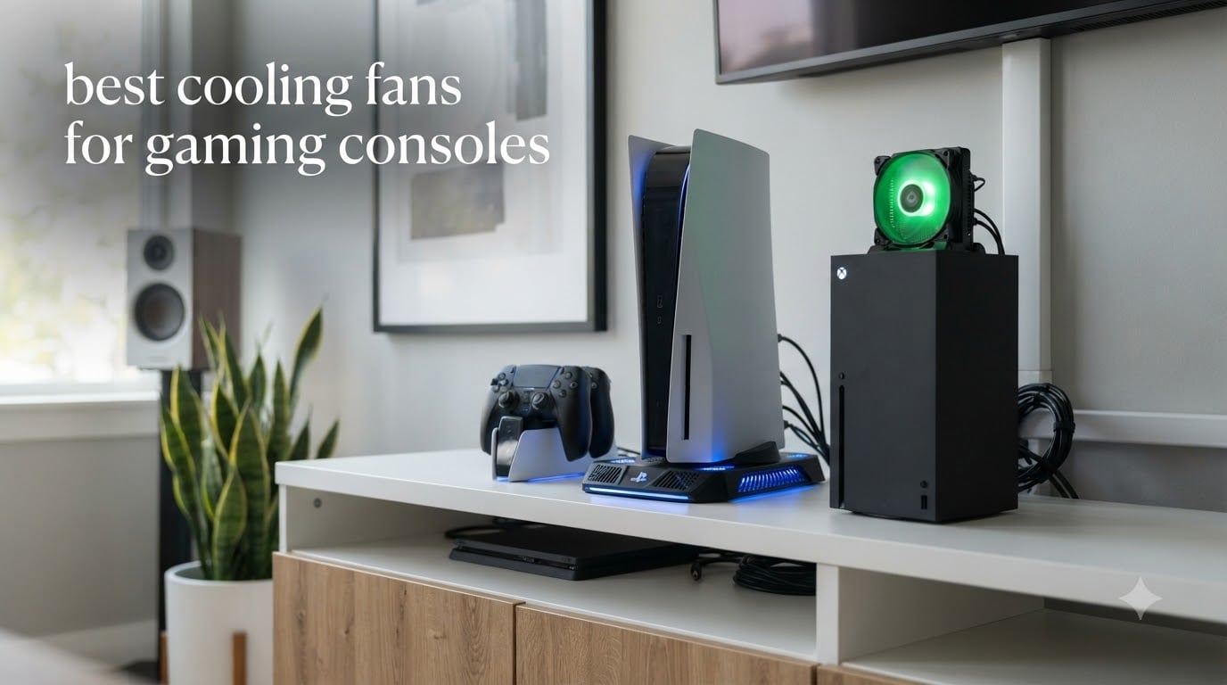best cooling fans for gaming consoles