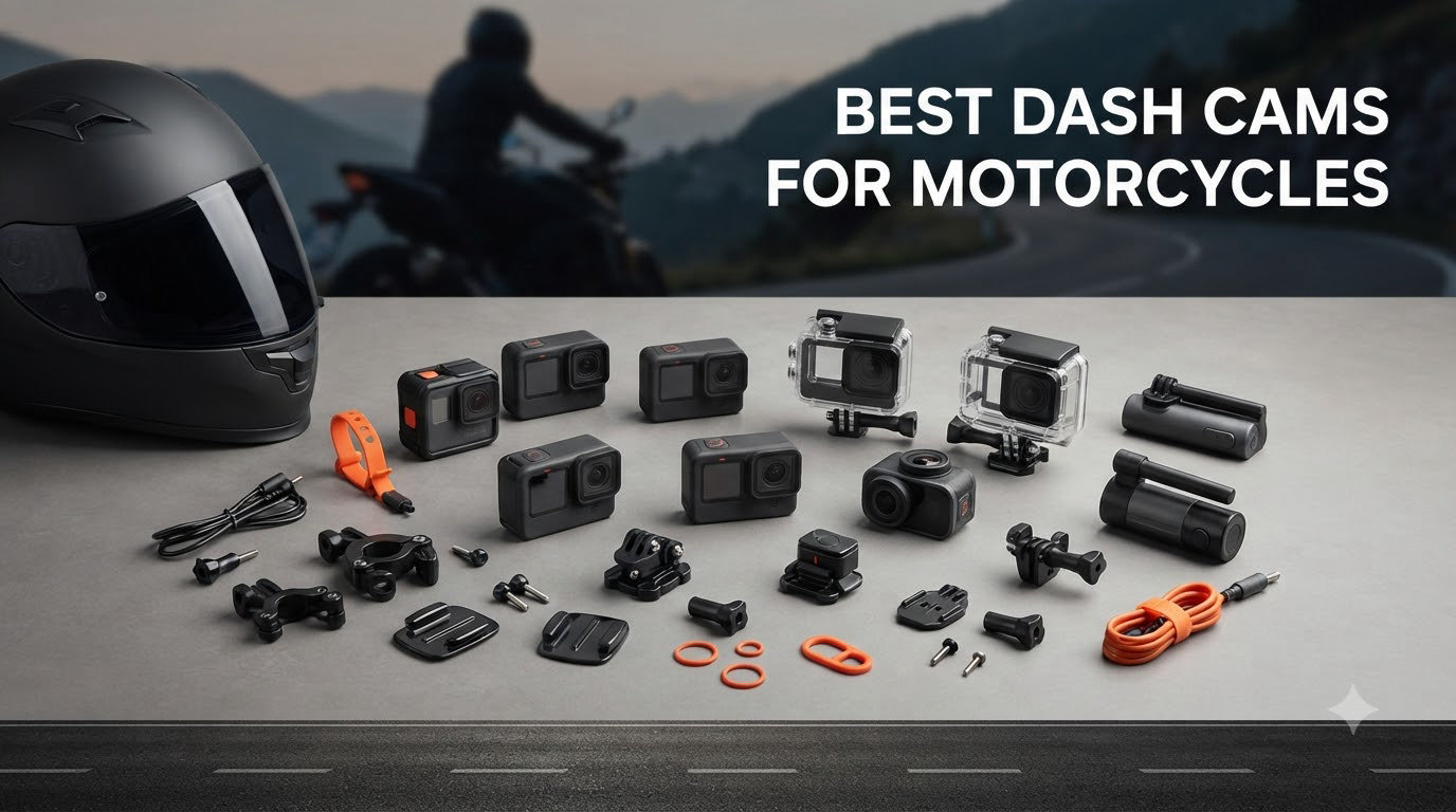 best dash cams for motorcycles