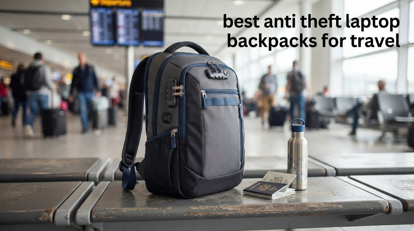 best anti theft laptop backpacks for travel