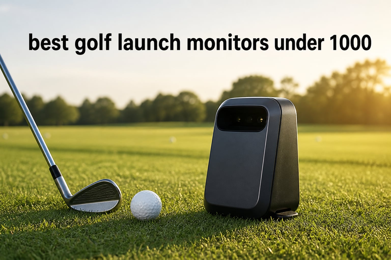 best golf launch monitors under 1000