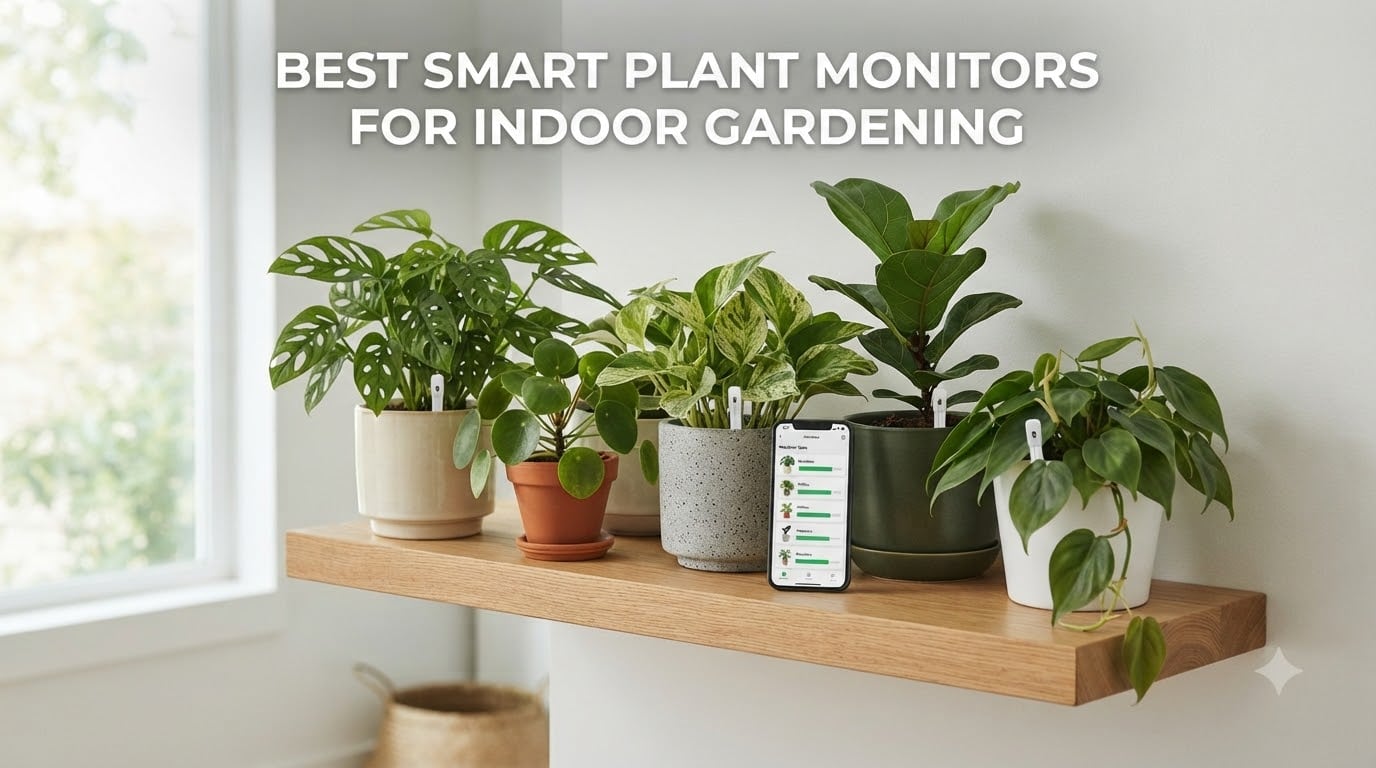 best smart plant monitors for indoor gardening