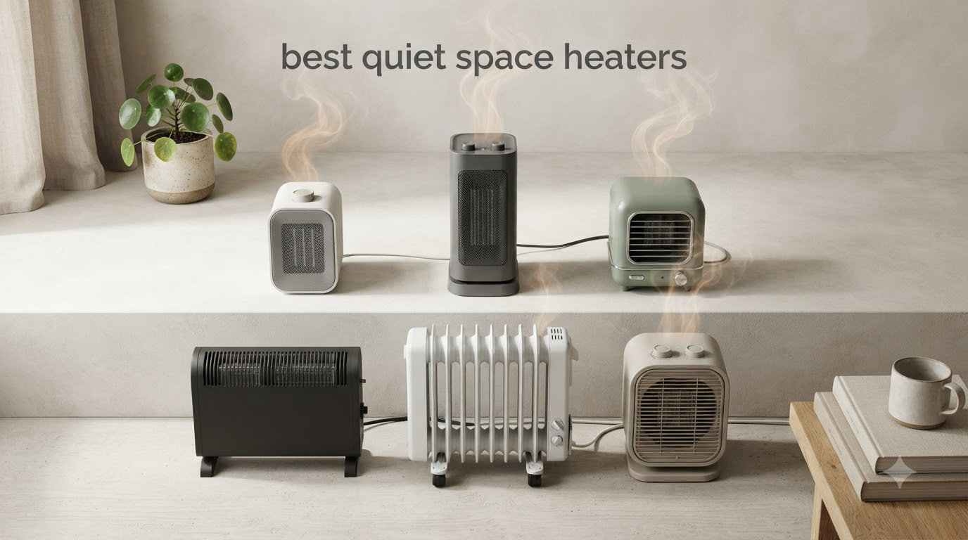 best quiet space heaters