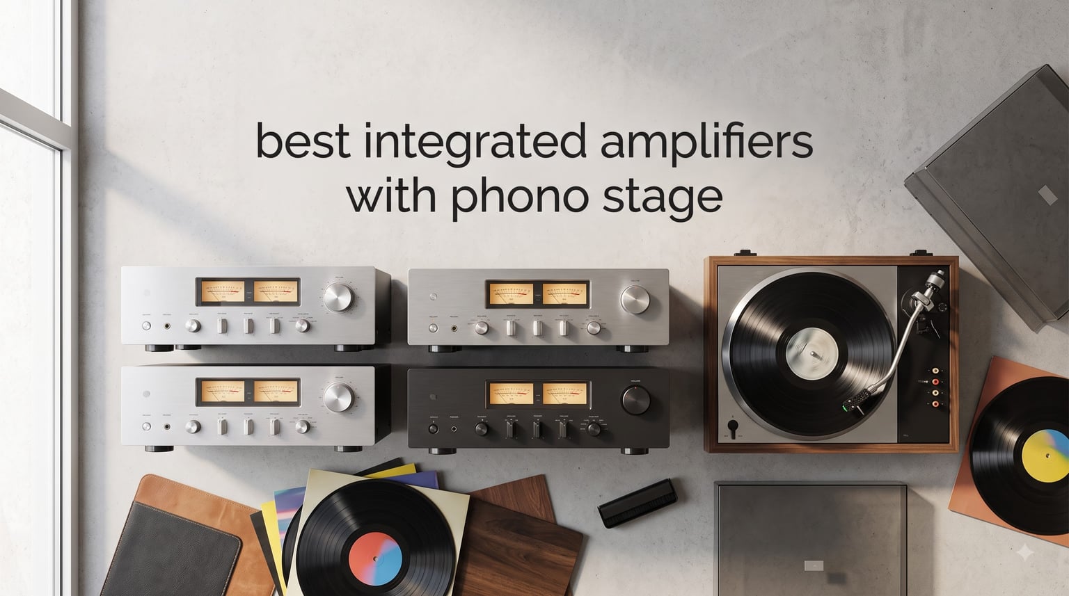 best integrated amplifiers with phono stage