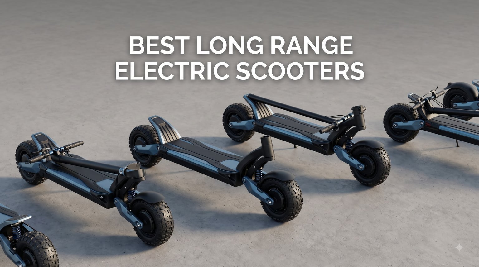 best long range electric scooters