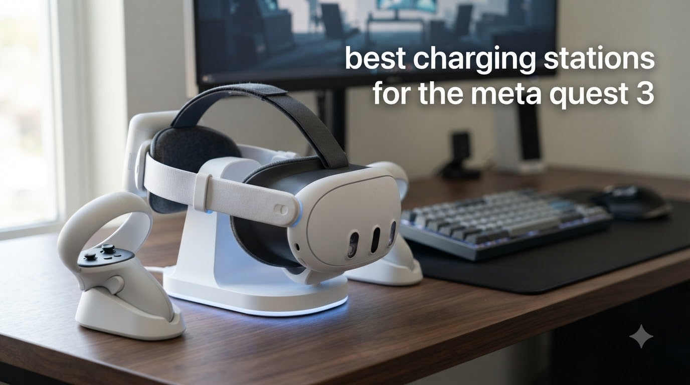 best charging stations for the meta quest 3