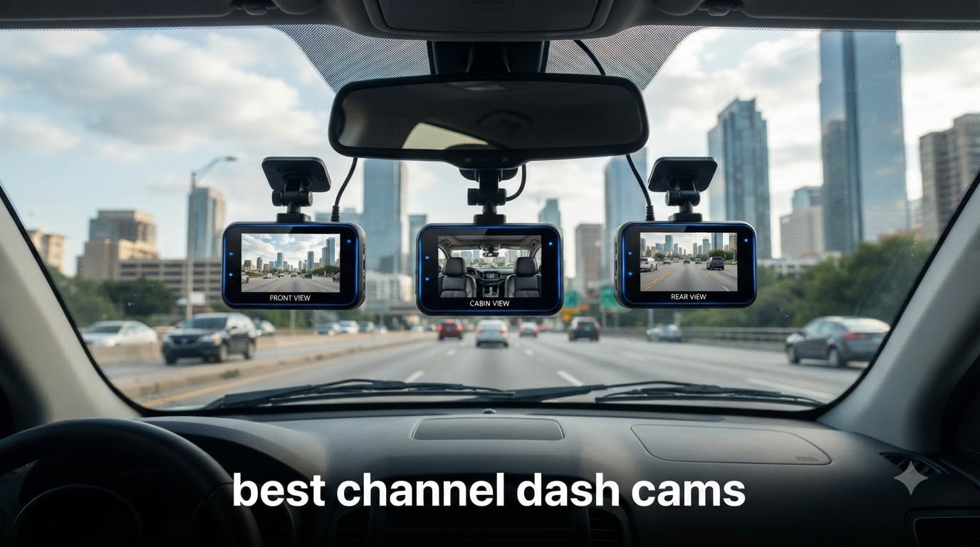 best 3 channel dash cams