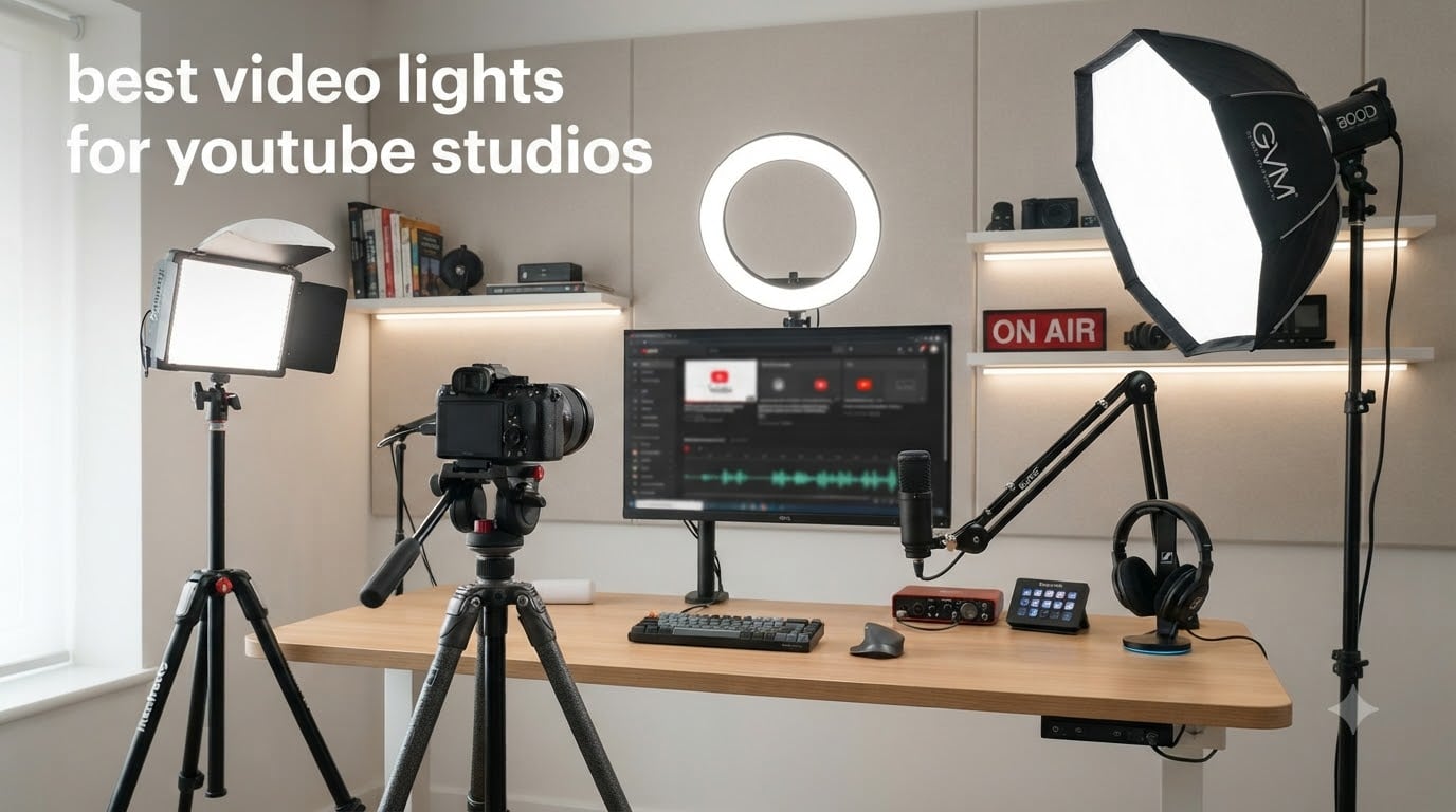 best video lights for youtube studios