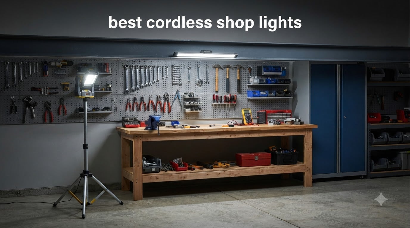 best cordless shop lights