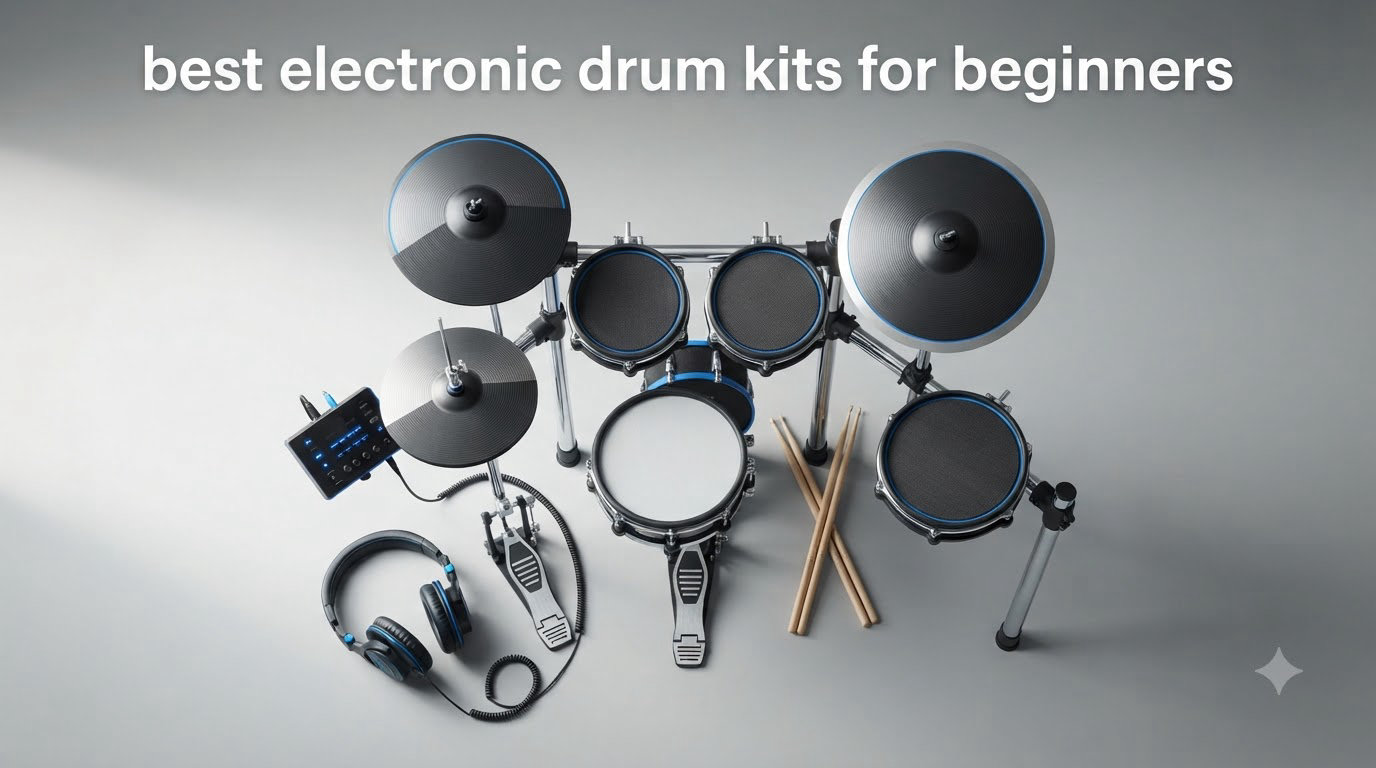 best electronic drum kits for beginners