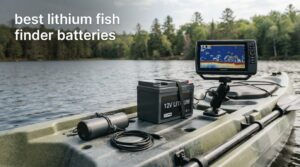 best lithium fish finder batteries