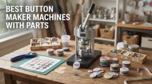 best button maker machines with parts