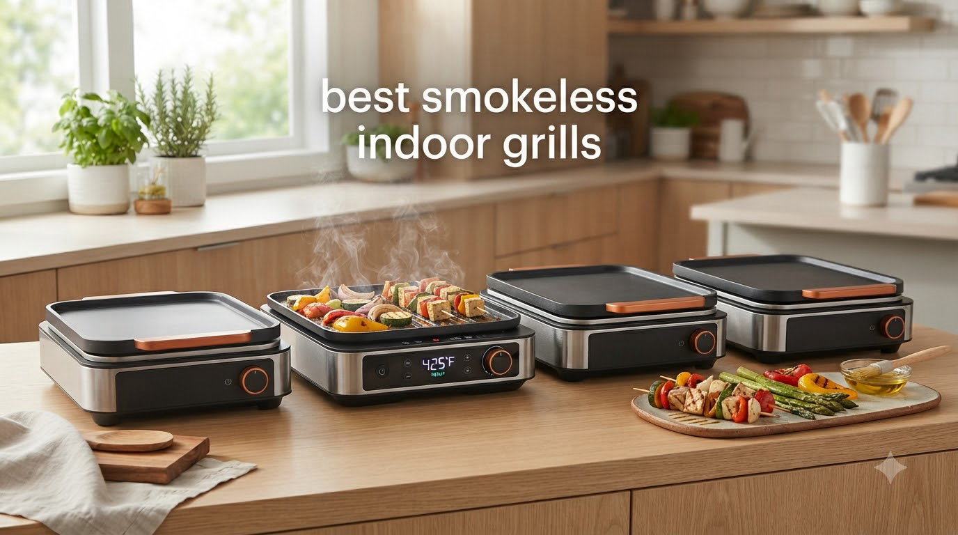best smokeless indoor grills
