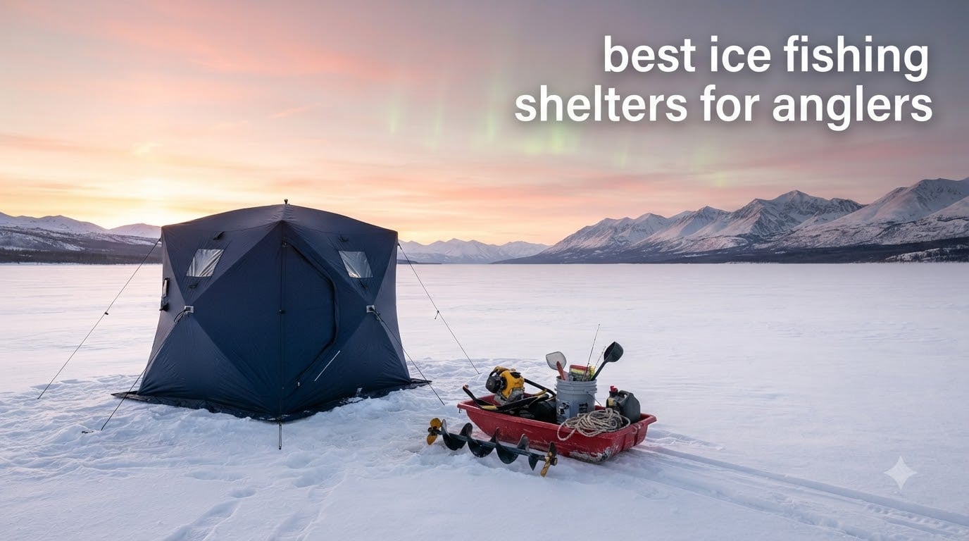 best ice fishing shelters for anglers