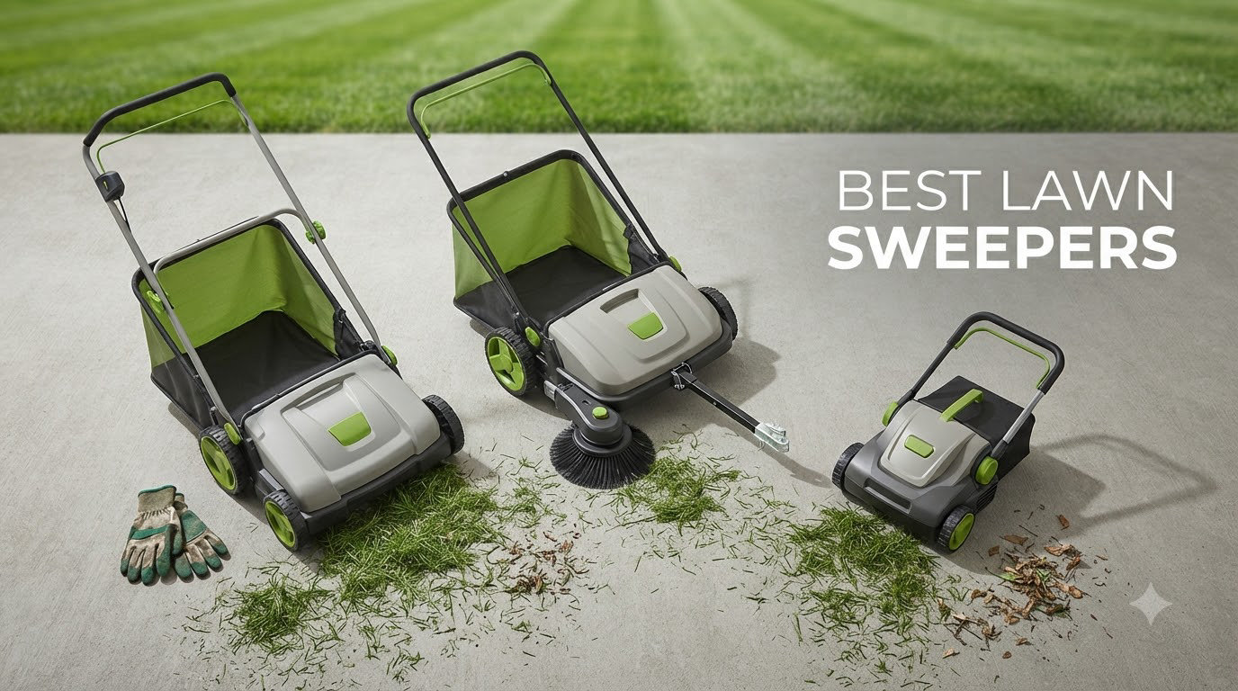 best lawn sweepers