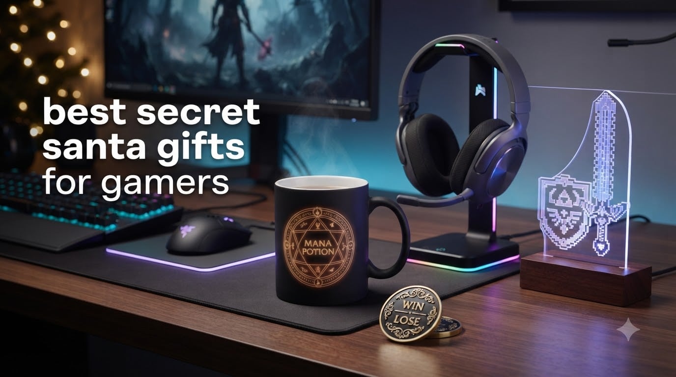 best secret santa gifts for gamers