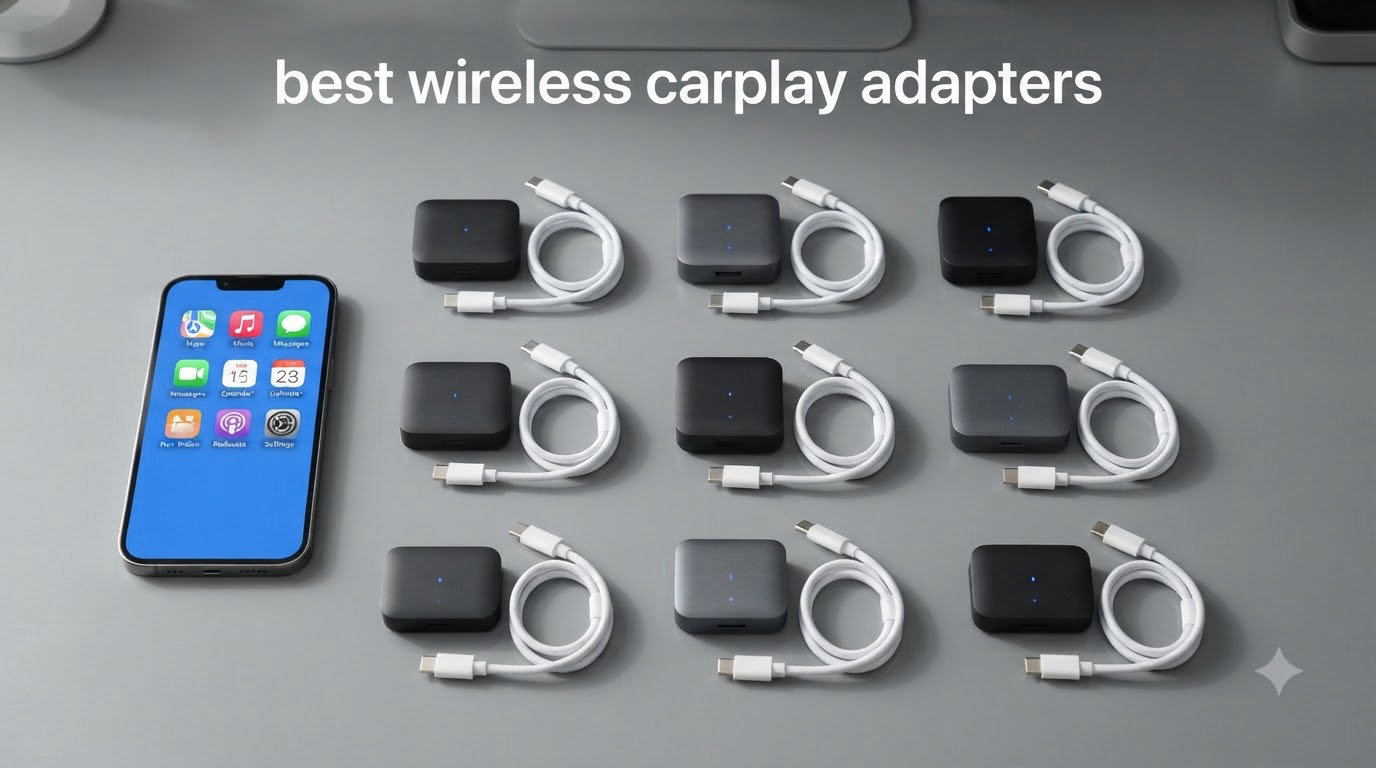 best wireless carplay adapters