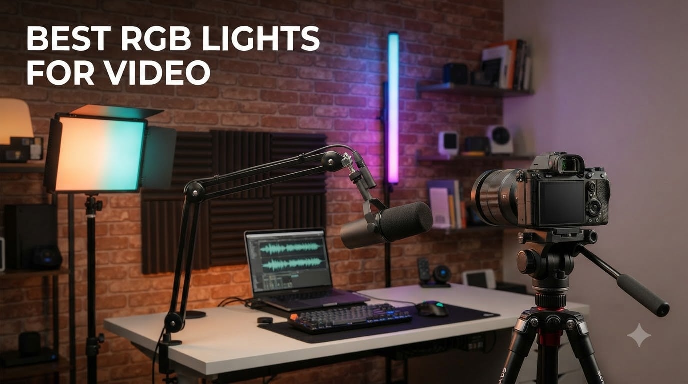 best rgb lights for video