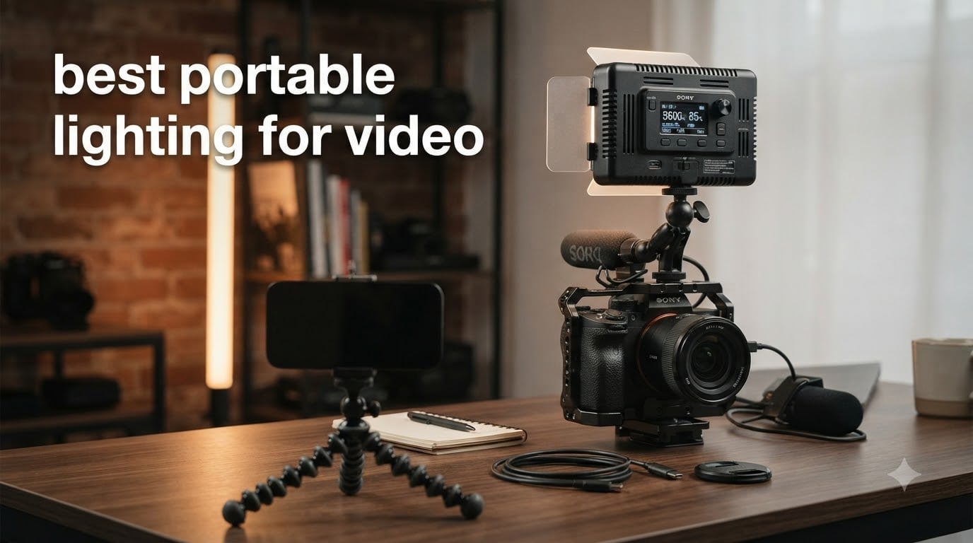 best portable lighting for video