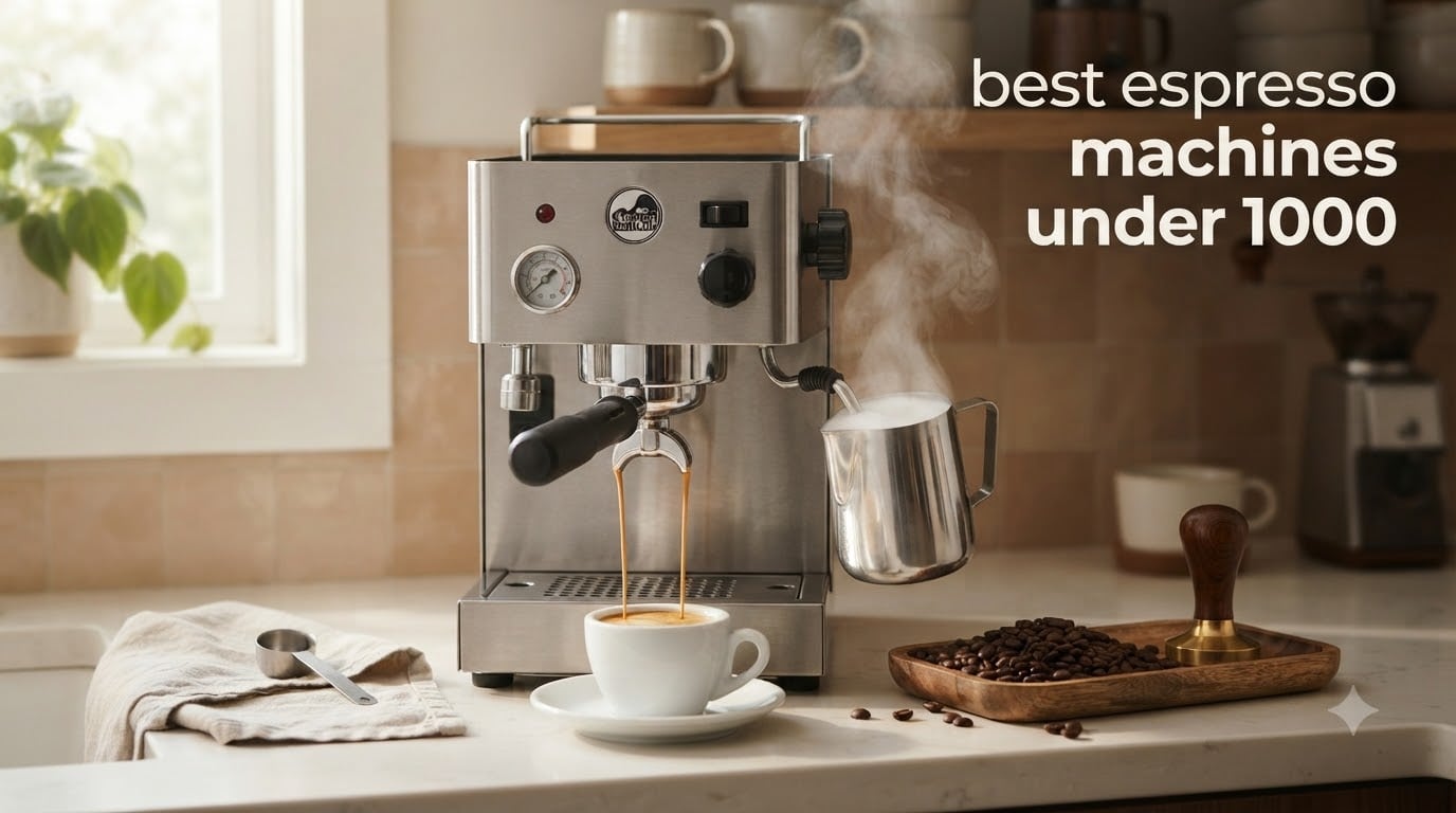 best espresso machines under 1000