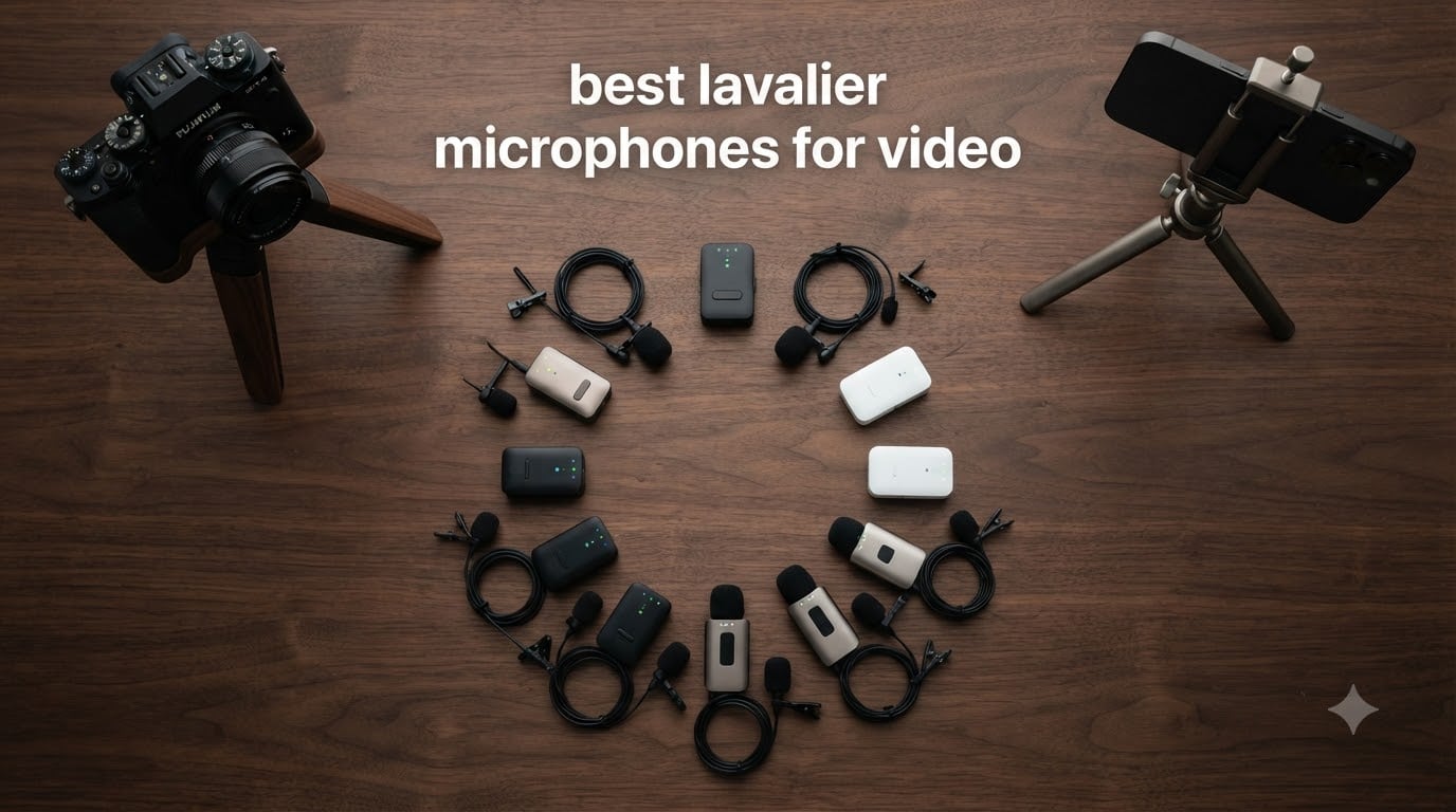 best lavalier microphones for video